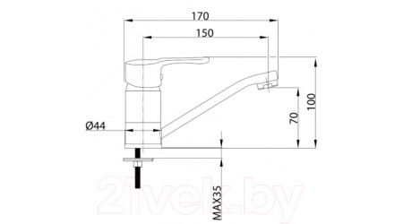 Смеситель Istok 0402.718 
