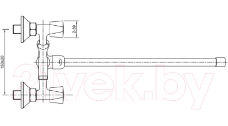 Смеситель Eleanti 0402.886 
