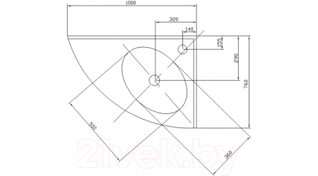 Умывальник Акватон Меблико 102 (1A70043RMB01R)