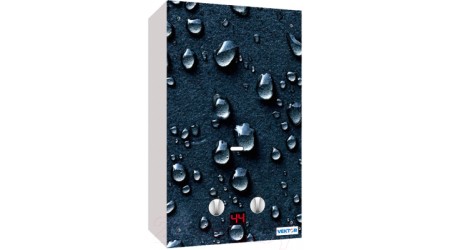 Газовая колонка VEKTOR 10 G (черные капли)