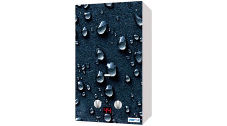 Газовая колонка VEKTOR 10 G (черные капли)