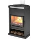 Печь-камин Теплодар ОВ-120 (угловой)