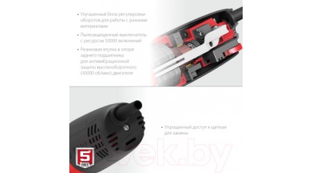 Угловая шлифовальная машина Зубр УШМ-125-1105
