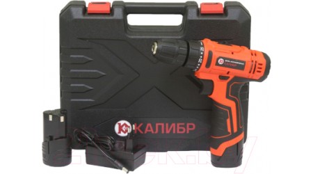 Аккумуляторная дрель-шуруповерт Калибр ДА-12А