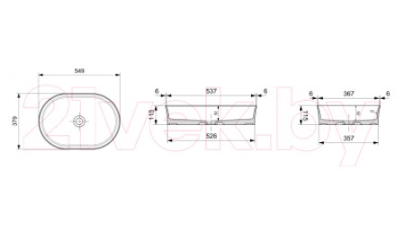 Умывальник Bocchi 1521-002-0125