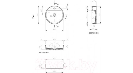 Умывальник Bocchi 1599-061-0126