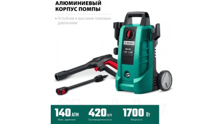 Мойка высокого давления Зубр МИГ-180 / АВД-140