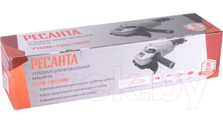 Угловая шлифовальная машина Ресанта УШМ-180/1800 (75/12/8)