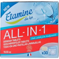 Таблетки для посудомоечных машин Etamine du Lys Все в 1 (480г)