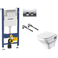 Унитаз подвесной с инсталляцией Santek Лайн 1WH501574 + 458.124.21.1
