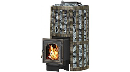 Печь-каменка Везувий Ураган Ковка 22 (270) 2017