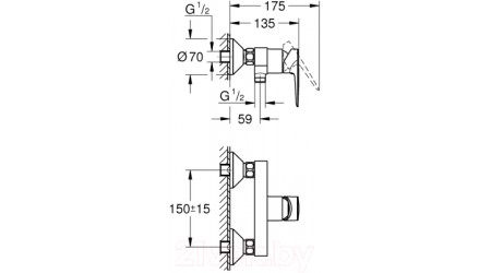 Смеситель GROHE 23635001 
