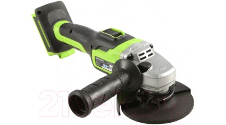 Угловая шлифовальная машина Greenworks GD24AGK4 бесщеточная 24V / 3200207UB (c АКБ 4Ач и ЗУ)