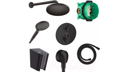 Душевая система Hansgrohe 26220670+27413670+26530670+15758670+01800180+28331670+27454670 (+28272670)
