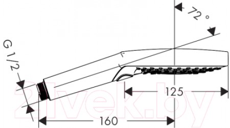 Душевая система Hansgrohe 26220670+27413670+26530670+15758670+01800180+28331670+27454670 (+28272670)