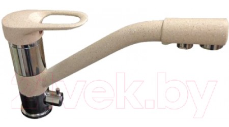 Смеситель GranFest 2624-1 (бежевый) 