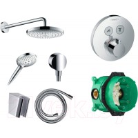 Душевая система Hansgrohe 26466000+26530000+28272000+28331000+27453000+15743000+01800180