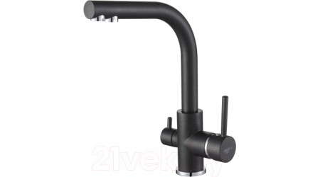 Смеситель Aquasanita Akvaduo 2663 (Black Metallic) 