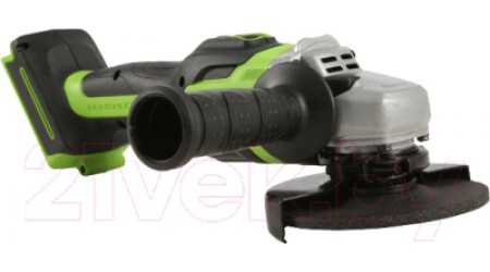 Угловая шлифовальная машина Greenworks GD24AG бесщеточная 24V / 3200207 (без АКБ и ЗУ)