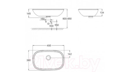 Умывальник GROHE 39216000