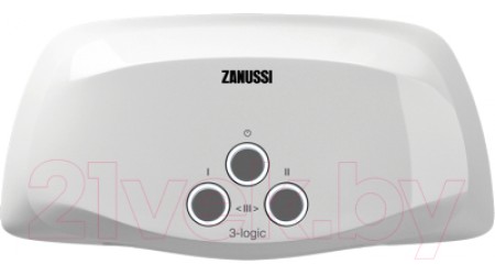 Проточный водонагреватель Zanussi 3-logic 3.5 S (с душем)