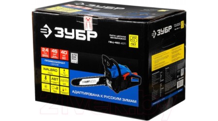 Бензопила цепная Зубр Профессионал / ПБЦ-450 40П