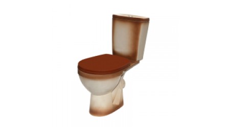Унитаз напольный Кировский завод Рио 454528 (коричневый)