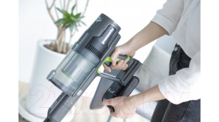 Портативный пылесос Greenworks GD24SV 24V / 4701407UB (с АКБ 4Ач и ЗУ)