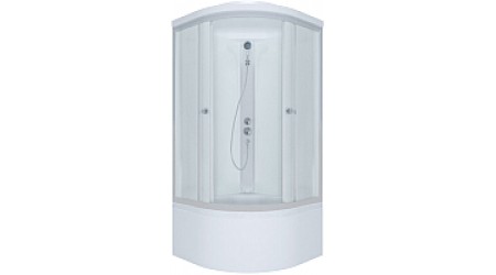 Душевая кабина Triton Риф Б ДН4 90x90 (белый/шиншилла)