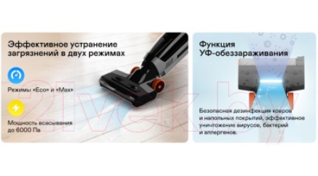 Вертикальный пылесос Garlyn М-5000 Aqua