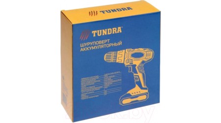 Аккумуляторная дрель-шуруповерт Tundra 5437470