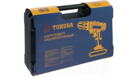 Аккумуляторная дрель-шуруповерт Tundra 5437472