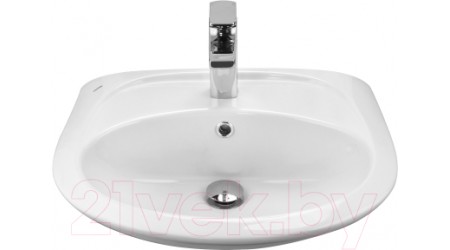 Умывальник Santek Бриз 55 (с отверстием и пьедесталом)