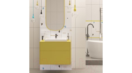 Умывальник Керамин Тобаго 60 (встраиваемый, с отверстием)