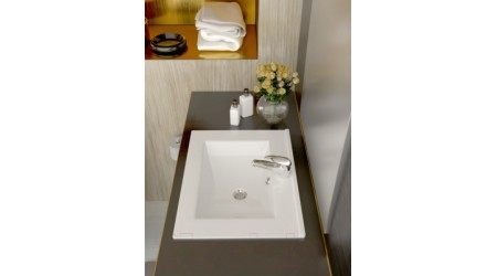 Умывальник Керамин Бергамо 60 (встраиваемый)