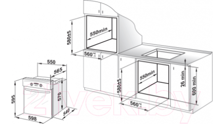 Электрический духовой шкаф GEFEST ДА 622-02 К