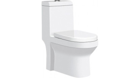 Унитаз напольный Eva Gold 705 (сиденье дюропласт, гофра и подводка)