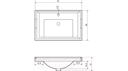 Умывальник Triton 7070B