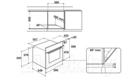 Электрический духовой шкаф Hotpoint-Ariston 7O FA4 841 JC IX HA