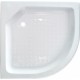 Душевой поддон Triton Полукруглый 80x80