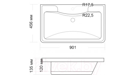Умывальник Madera Адель 90 / 4627173210256