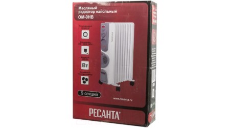 Масляный радиатор Ресанта ОМ-9НВ (67/3/11)