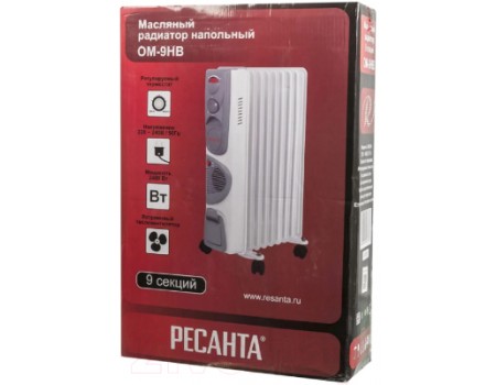 Масляный радиатор Ресанта ОМ-9НВ (67/3/11)