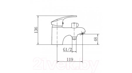 Смеситель Fashun A1221 