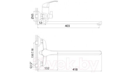 Смеситель Rossinka Silvermix A35-32 