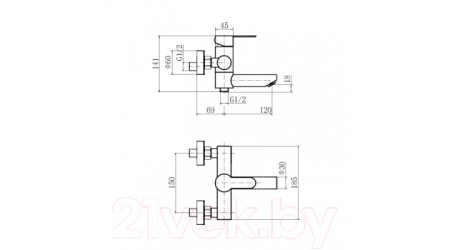 Смеситель Fashun A53001-7 