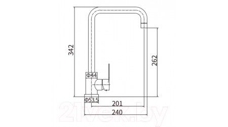 Смеситель Fashun A54201-7 
