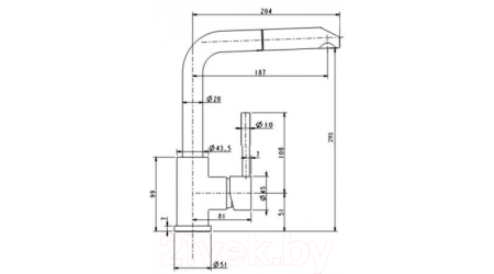 Смеситель Fashun A54909 