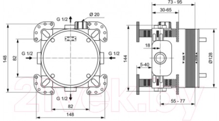 Душевая система Ideal Standard A7572AA