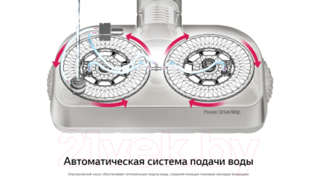 Вертикальный пылесос LG A9MASTER2X